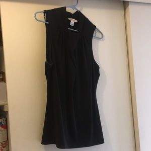 White House black market Black stylish blouse tank